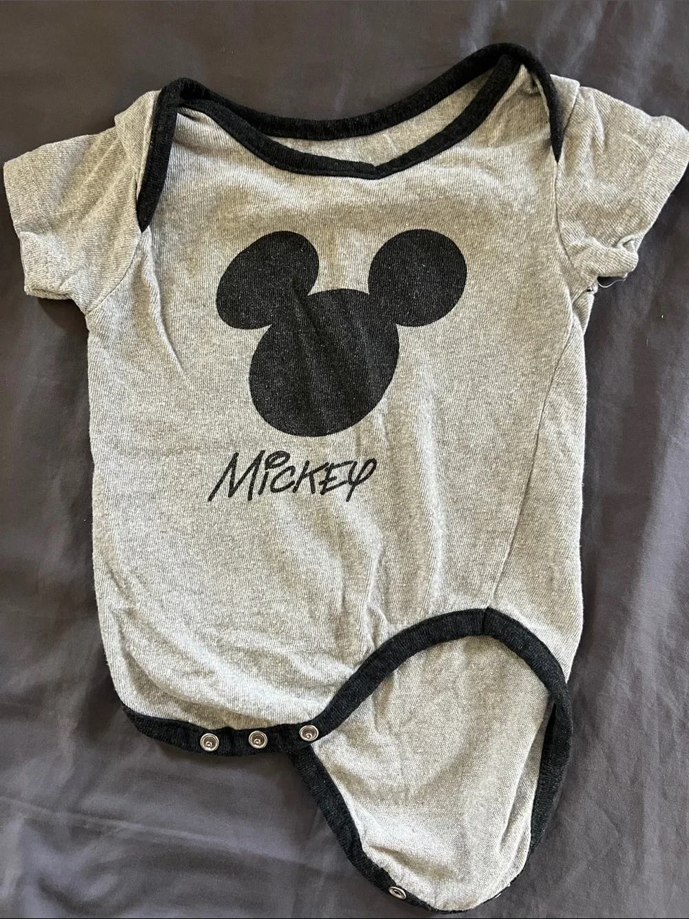 Lot of 8 baby onesies size 0-3 month Batman elephant Mickey sharks poop bear
